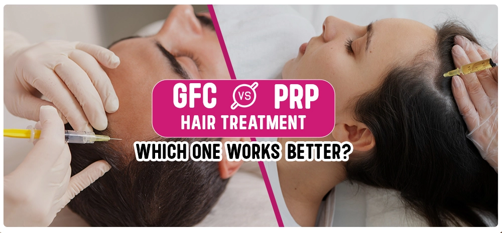 GFC vs PRP Hair Treatment: Which One Works Better?
