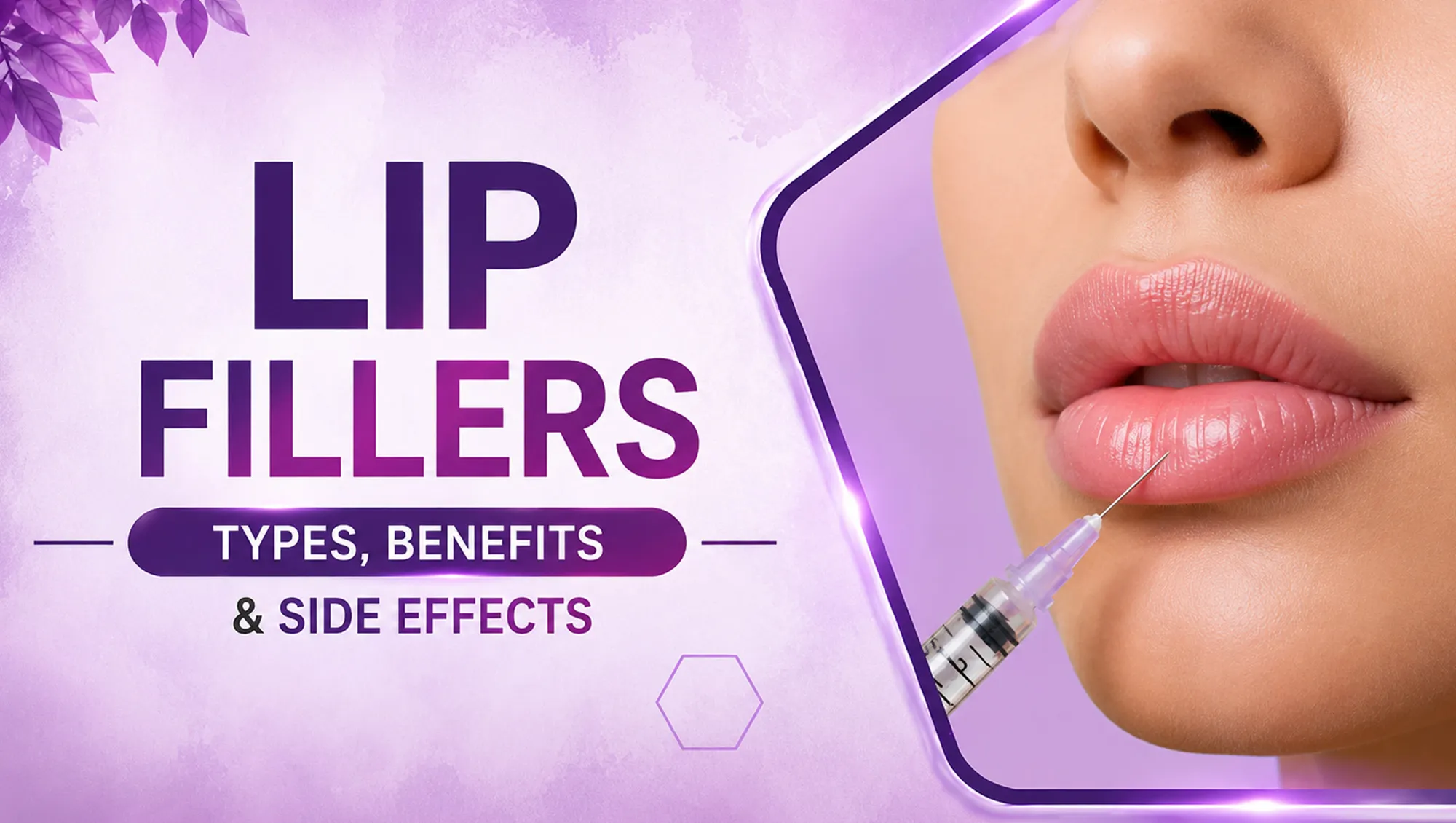 Lip Fillers: Types, Benefits & Side Effects
